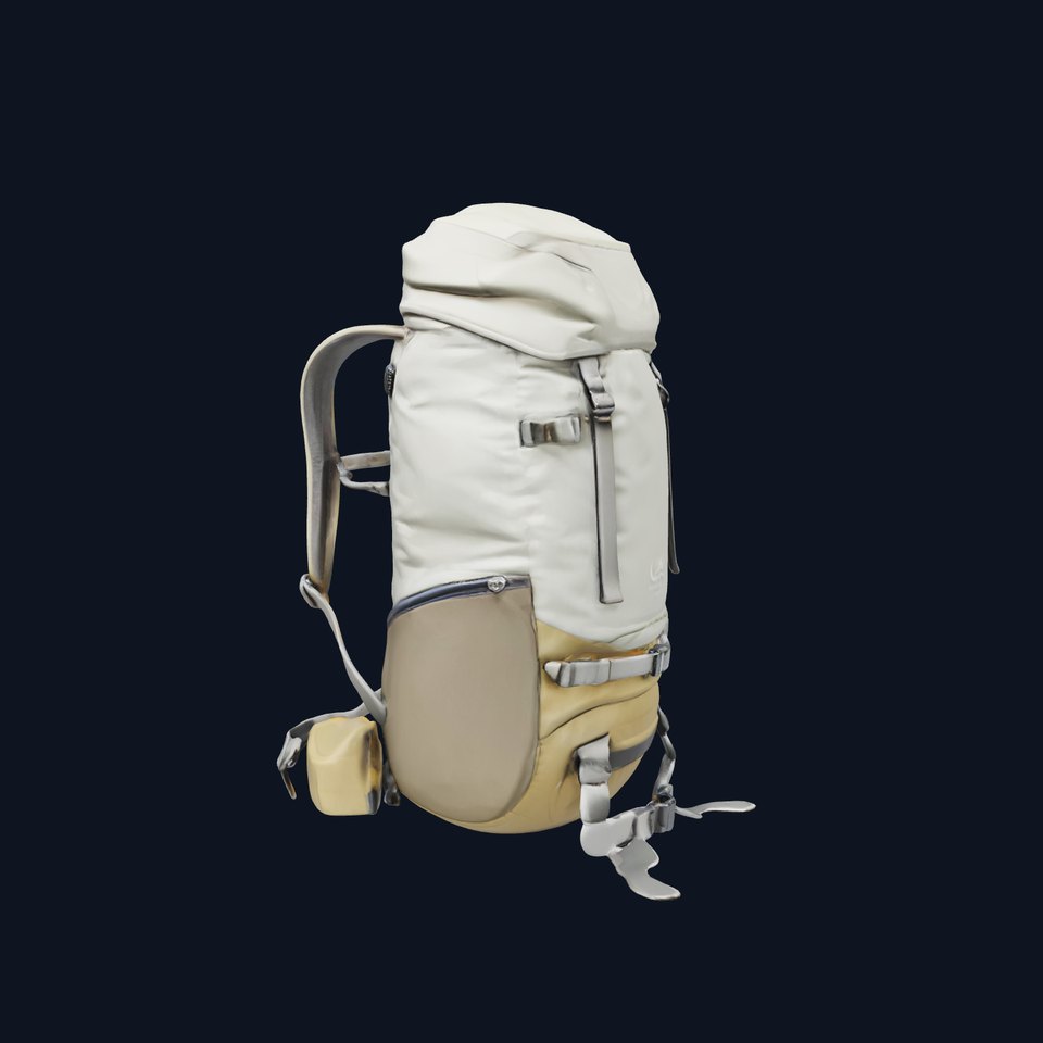 Ergonomic Trekking Rucksack with Lumbar Support model pack